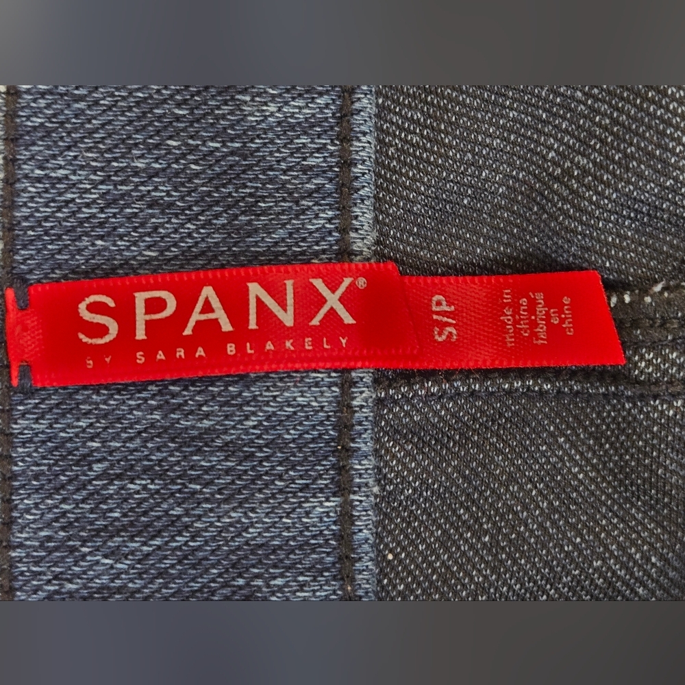 Spanx Denim Jeggings Medium Wash Size Small - Picture 2 of 12